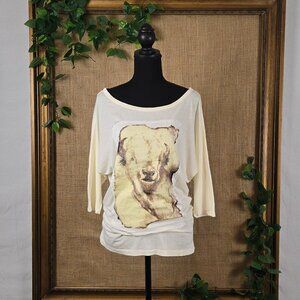 Andrew Charles Bison 3/4 Sleeve T-Shirt